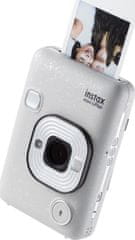 FujiFilm Instax HM1 LiPlay polaroidni fotoaparat, Stone White