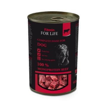 Fitmin Dog tin beef pseća hrana iz konzerve, goveđe meso, 400 g