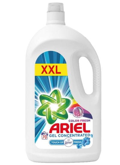 Ariel Touch Of Lenor Fresh gel za pranje, 3,85 l