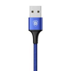 BASEUS Rapid 3u1 kabel za napajanje za Micro USB, Lightning, Type-C 3A / 1.2m, tamno plavi CAMLT-SU13