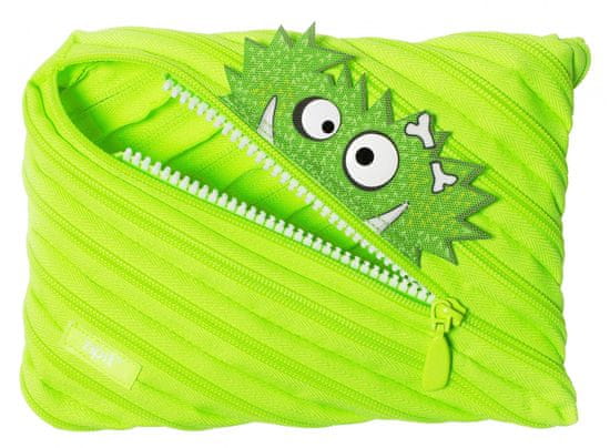 Zipit Grillz Monster pernica s motivom čudovišta Bright Lime, svijetlo zelena
