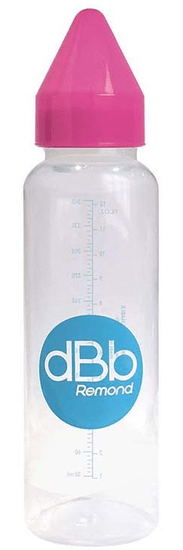 DBB Remond dječja bočica, sa silikonskom dudom, PP, 360 ml, 4+ m