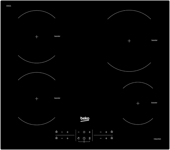 Beko HII64200AT indukcijska ploča za kuhanje
