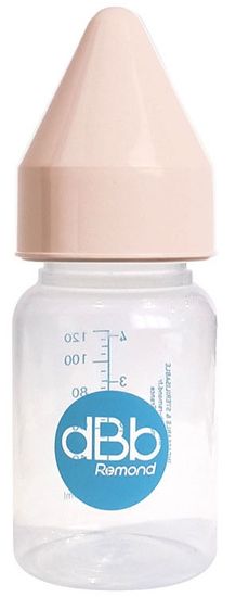 DBB Remond dječja bočica, s gumenom dudom, NN, PP, 120 ml