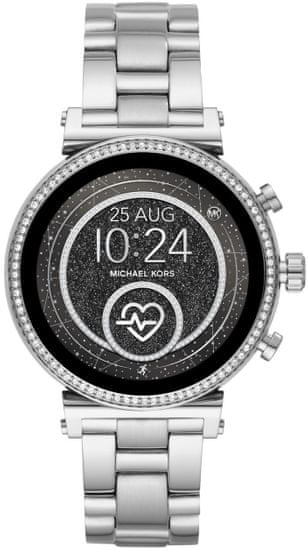 Michael Kors MKT5061 F Silver/Silver Steel pametni sat