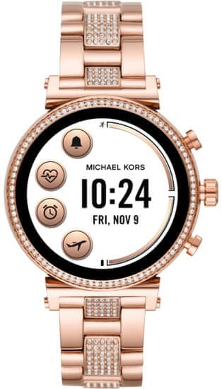 Michael Kors MKT5066 F Rose gold Rose gold Steel pametan sat MALL.HR