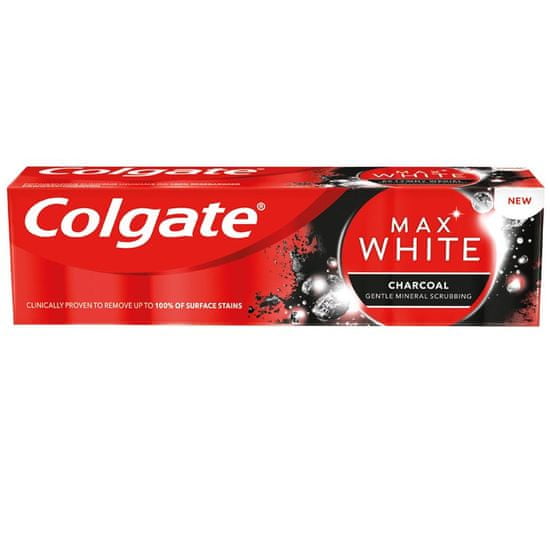 Colgate Max White Charcoal zubna pasta, 75 ml