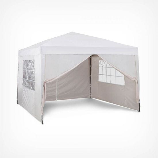 VonHaus paviljon Pop Up Gazebo Ivory s utezima