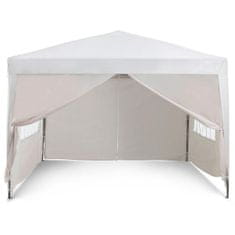 VonHaus paviljon Pop Up Gazebo Ivory s utezima