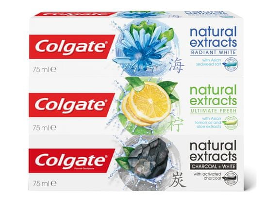 Colgate Naturals Mix zubna pasta, 3x 75 ml