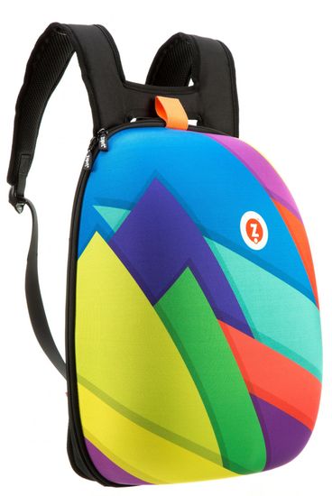 Zipit Shell ruksak Colorful triangles