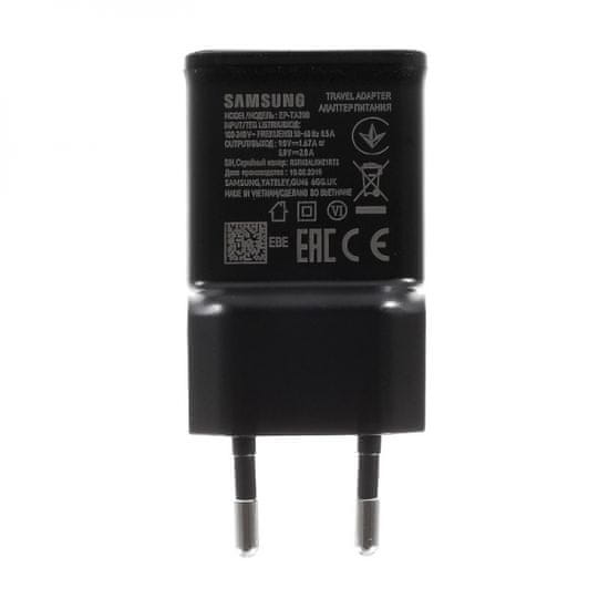 Samsung kućni punjač 220V adapter za Samsung Galaxy S10, crna