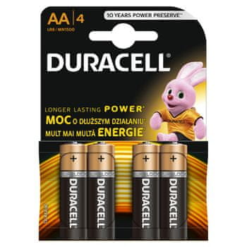 Duracell baterije AA, 4kom (MN1500 :: LR6)