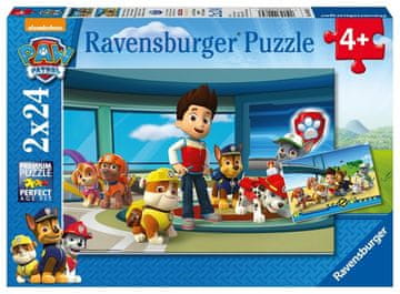 Ravensburger slagalica Paw Patrol, detektivi 2x24d