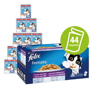 Felix hrana za mačke Fantastic paket, 44 x 100 g
