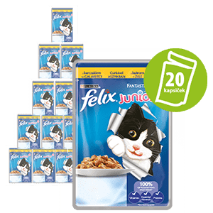 Felix mokra hrana za mačke Fantastic, piletina, 20x100g