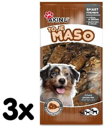 Akinu sušena pluća, 3 x 300 g