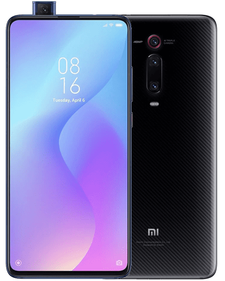 Xiaomi Mi 9T mobilni telefon, 6GB/128GB, Global Version, Carbon Black