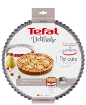 Tefal DELIBAKE kalup za biskvit s uklonjivim dnom J1641574, 28 cm