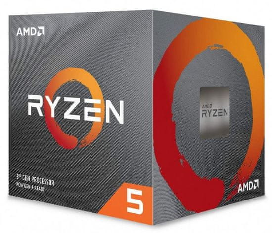 AMD Ryzen 5 3600X, Wraith Spire hladnjak, 95 W procesor