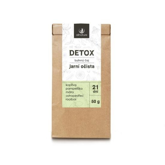 Allnature Detox biljni čaj, 50 g