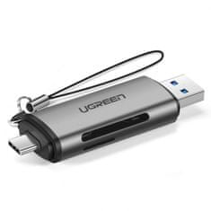 Ugreen 2u1 čitač kartica, USB 3.0/USB-C