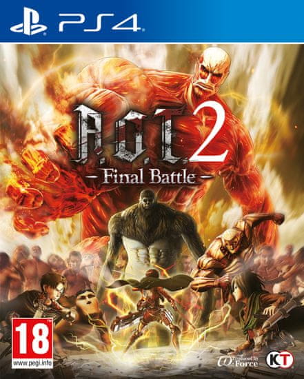 Tecmo Attack On Titan 2 Final Battle igra PS4 MALL.HR