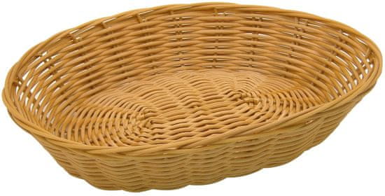 Fackelmann pletena košarica 28 x 22 x 6 cm, plastika