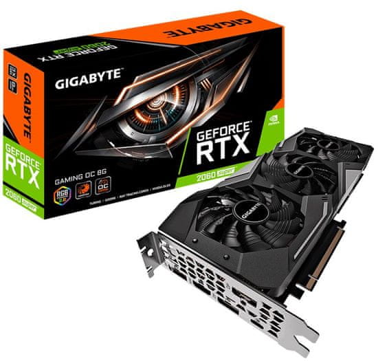 Gigabyte GAMING OC GeForce RTX 2060 SUPER, 8 GB GDDR6 grafička kartica