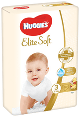 Huggies Elite Soft 3 pelene (5-9 kg) 80 komada