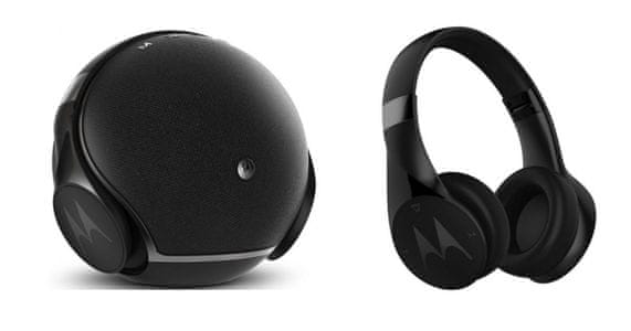 Motorola Bluetooth zvučnik Sphere + prijenosne Bluetooth slušalice