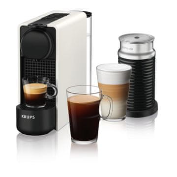 Nespresso aparat za kavu KRUPS XN511110 Essenza Plus White & Aeroccino