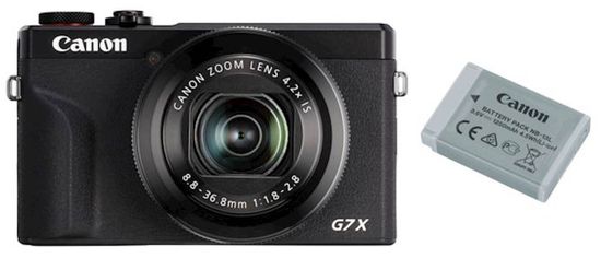 Canon PowerShot G7 X Mark III digitalni fotoaparat + baterija