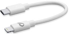 CellularLine USB kabel, USB-C na MFI, 15cm, bijeli