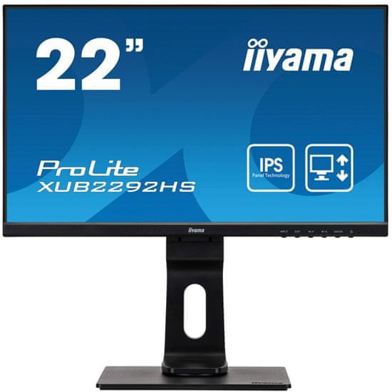 iiyama ProLite XUB2292HS-B1 monitor, 54,6 cm (21,5")
