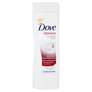 Dove Intensive hranljivo mlijeko za tijelo, za suhu kožu, 400ml