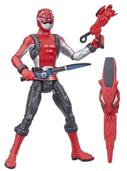 Hasbro Power Rangers figura Red Ranger, 15 cm