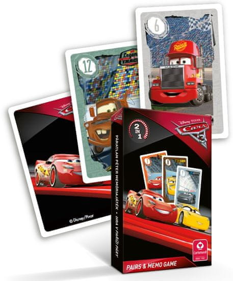 Cartamundi karte Crni Petar, Cars 3 (display 20 paketa)