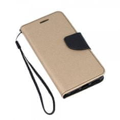 Havana torbica Fancy Diary za Samsung Galaxy A80 A805, preklopna, zlatna/crna