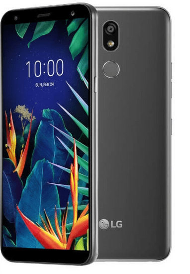 LG K40 mobilni telefon, sivi (LMX420 EMW)