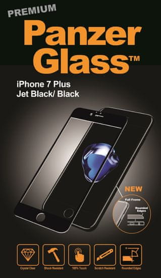 PanzerGlass zaštitno staklo Premium za Apple Iphone 7 Plus, crno