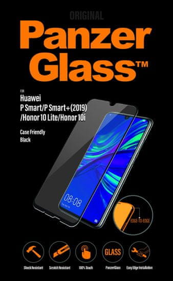 PanzerGlass zaštitno staklo za Huawei P Smart 2019/Honor10 Lite, crno