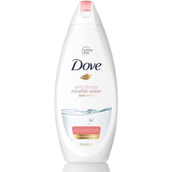 Dove Anti-Stress Micellar Water gel za tuširanje, 250 ml