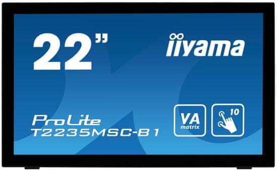 iiyama ProLite T2235MSC-B1 monitor, 54,6 cm (21,5'')