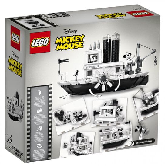LEGO brod Ideas 21317 Steamboat Willie MALL.HR