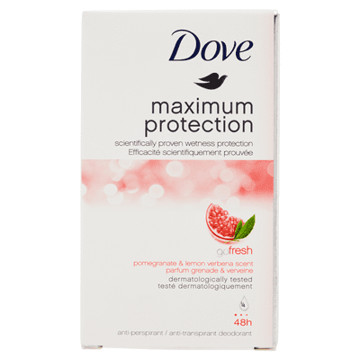 Dove Fresh Maximum Protection Pomegranate & Lemon verbena deodorant