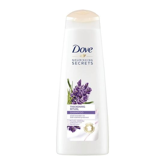 Dove Nourishing Secrets šampon za volumen kose, Lavender Oil & Rosemary Extract, 250 ml