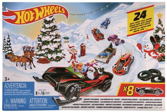 Hot Wheels Adventski kalendar FYN46
