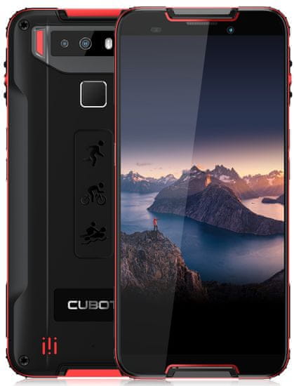 Cubot Quest mobilni telefon, 4GB/64GB, crvena/crna