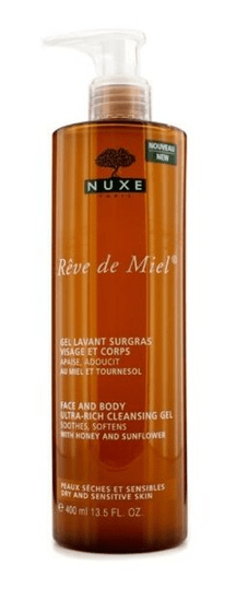 Nuxe Reve de Miel Face and Body Ultra-Rich Cleansing gel za tuširanje, 400 ml